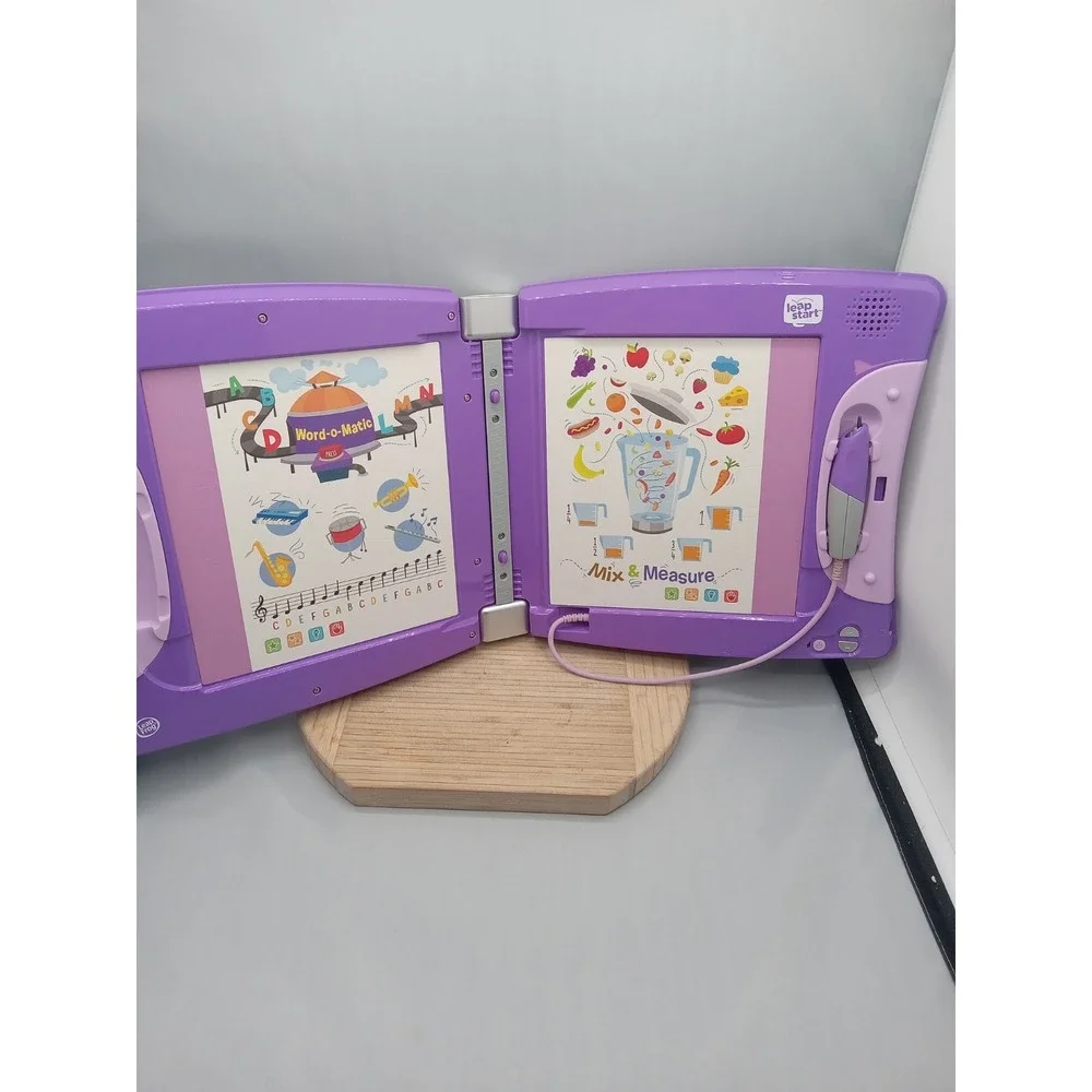 Leap Frog Leap start Interactive Learning‎ System purple Some Wear